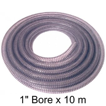 picture of Wire Reinforced Suction Hose - 1" Bore x 10 m - [HP-FX100/10]