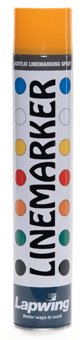 picture of Lapwing Line Marker Spray - 750ml - Yellow - [BRW-21LMYE] - (LP)