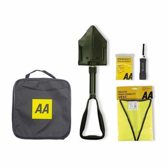 picture of AA Winter Car Kit with Folding Shovel - [SAX-AA3386]