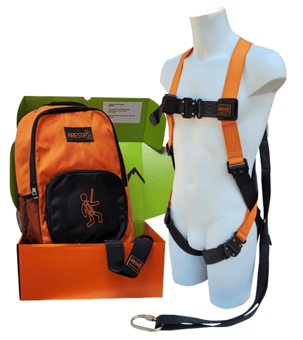 picture of ARESTA Single Point Harness with 2m Adjustable Webbing Lanyard - [XE-AK-M03AA]