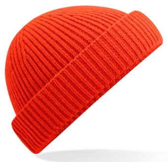Picture of Beechfield Harbour Beanie - Fire Red - [BT-B383R-FID]