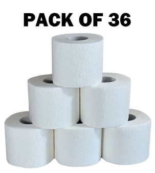 picture of Essentials XL Eco 2 Ply Toilet Roll - 320 Sheets - Pack of 36 - [MCS-LPP2P320TP]