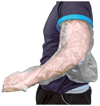 picture of Aidapt VM200L Waterproof Cast and Bandage Protector - Configuration Adult Long Arm - [AID-VM200L]