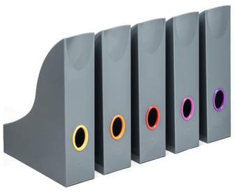 Picture of Durable VARICOLOR A4 Magazine Rack Set - 5 Pack - [DL-770657]