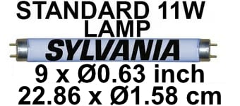 picture of Sylvania - 11 Watts Lamp For Fly Killers - BL368 - Standard UV - [BP-LS11WX-S]
