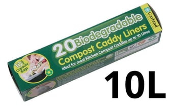 picture of Garland 20x Biodegradable 10lt Compost Caddy Liners On Roll - [GRL-G115]