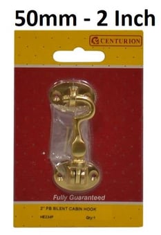 picture of PB Silent Pattern Cabin Hook - 50mm (2") - Single - [CI-HE234P]