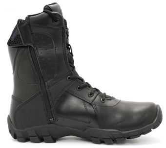 Picture of Bates - Shock 8in Waterproof Side Zip Boots - Black - [BF-PE5451]