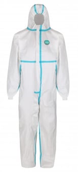 Picture of UCI - DB40 Premium Microporous Type 4/5/6 Disposable White Coverall - UC-DB40