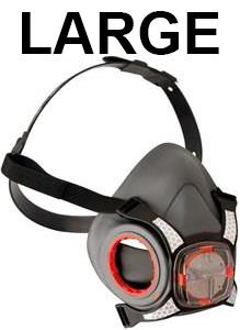 picture of JSP Force 8 Maximask - Size Large - Without Filters - [JS-BHG003-2L5-000] - (LP)