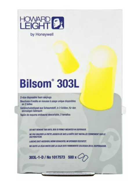 Howard Leight BILSOM 303 Large Earplugs Dispenser Refill - 500 Pair - [HW-1017573]