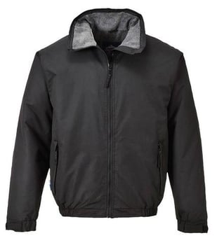 Picture of Portwest - S538 Moray Bomber Black Jacket - Weather Resistant - PW-S538BKR - (DISC-R)