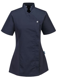 picture of Portwest C824 - Women's Tunic S/S - Navy - PW-C824NVR