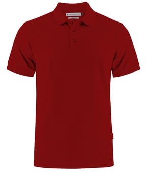picture of James Harvest Neptune Modern Polo - Dark Red - BT-HAR2135032-H488