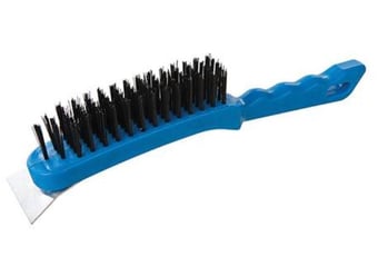 Picture of Steel Wire Brush - 5 Row / Scraper - [SI-245007]