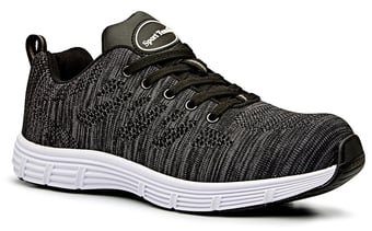 picture of Sport Terrain MIAMI Fly Knit Safety Trainer Black S1 SRC - BN-ST250BFK