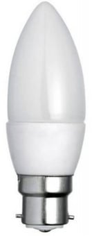 Picture of Power Plus - 4.5W - B22 Energy Saving Candle Bulb LED - 350 Lumens - 6000k Day Light - Pack of 12 - [PU-3405]