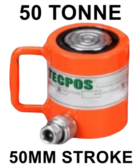 picture of Tecpos Shorty Cylinder - 50 Tonne - 50mm Stroke - [GT-TSSC5050]