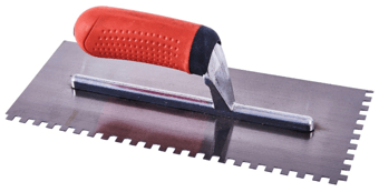 Picture of Amtech Float Trowel Notched Soft Grip 11 Inch - [DK-G1611]