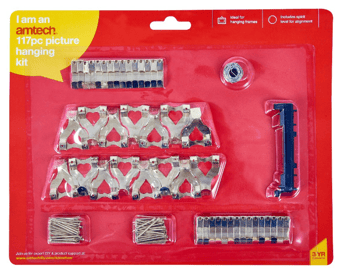 picture of Amtech 117pc Picture Hanging Kit - [DK-S5165]