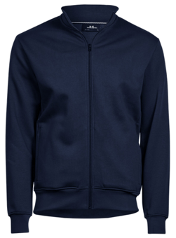 picture of Tee Jays Men's Full Zip Cardigan - Navy Blue - BT-TJ5440-NVY