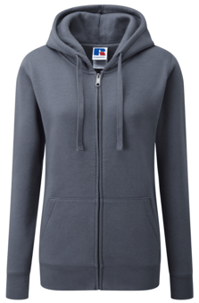 picture of Russell Ladies' Authentic Zipped Hood - CONVOY GREY - BT-266F-CGREY