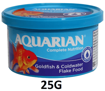 picture of Aquarian Gold Fish And Coldwater Fish Flake 25g - [CMW-AGFF020]