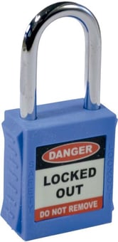 picture of Spectrum Safety Lockout Padlocks – Blue (6 pack) - SCXO-CI-LOK010