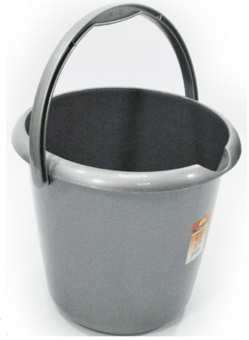 picture of Round Bucket Silver 13L - [PD-THW22-S]