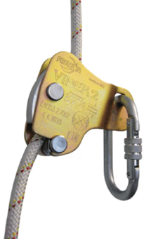 Picture of 3M Protecta Viper2 Automatic Rope Grab with Double Action Carabiner - [3M-AC400]