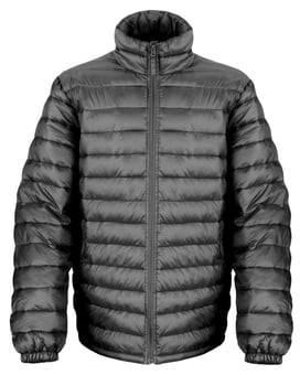 picture of Result Men's Ice Bird Padded Jacket - Black - BT-R192M-BLK