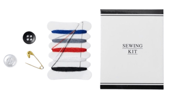 Picture of Black & White Sewing Kit - Box of 50 - [MCS-WSBSEWK]