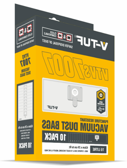 picture of V-TUF Vacuum Dust Bags For M & H CLASS Pack of 10 - [VT-VTVS7007]