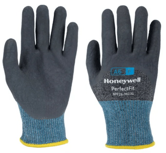picture of Honeywell Perfect Fit 13G A6/F Natural Rubber Coated Grey Gloves - HW-NPF26-9623G