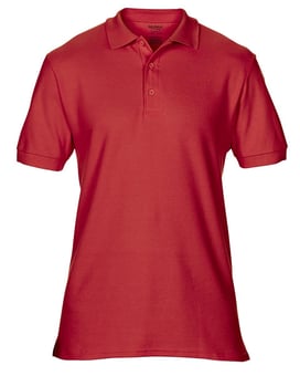 Picture of Gildan 85800 Premium Cotton Adult Double Piqué Polo - BT-85800-RED