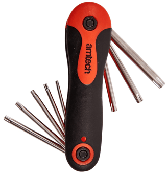 picture of Amtech 8 Piece Folding Torx Key Set - [DK-I9069]