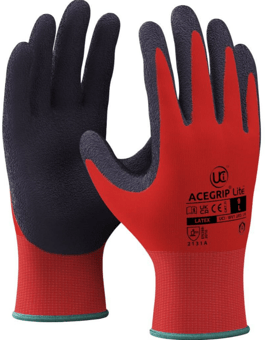 picture of UCI AceGrip-Lite Latex Warehouse Gloves - UC-G/ACEGRIP/LITE