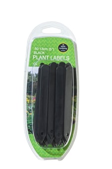 picture of Garland 13cm Black Plant Labels - Pack of 50 - [GRL-W0876]