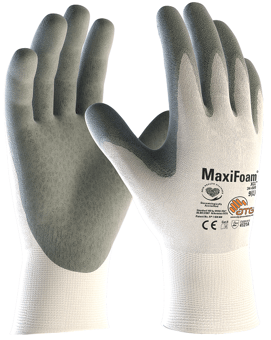 picture of MaxiFoam XCL 34-600 Palm Coated Knitwrist Gloves - Pair - ATG-34-600