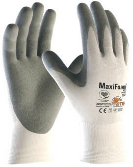 Picture of MaxiFoam XCL 34-600 Palm Coated Knitwrist Gloves - Pair - ATG-34-600