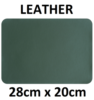 picture of MastaPlasta Leather Repair Patch XL Plain Green 28cm x 20cm - [MPL-GREENXL28X20EU]