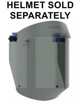 picture of JSP AFP-25 Helmet Mounted Electrical Arc Faceshield - [JS-AFF122-440-408] - (LP) - (NICE)