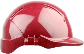 Picture of Centurion Concept Red Non Vented Safety Helmet With Slip Ratchet - [CE-S09CRA]