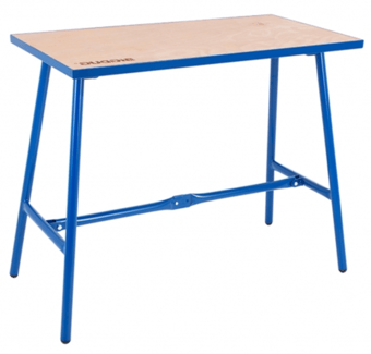 picture of BiGDUG Essentials Heavy Duty Folding Workbench - 840h x 1000w x 500d mm - Blue - [BDU-FWB1B]