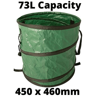 picture of Silverline - Pop-Up Garden Sack - 450 x 460mm - 73L Capacity - [SI-394998] - (DISC-R)