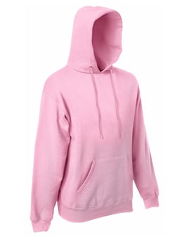 Picture of Fruit Of The Loom Light Pink Hooded Sweatshirt - BT-62208-LHPNK