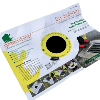 picture of Green Rhino EnviroHorn Gully Filter - Sediment - [GRH-GRR-100101-EHRN] - (LP)