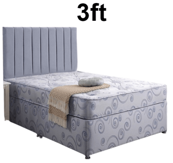 picture of Alba Economy Bed - Set - 3ft - [ABF-ABD-ECO-11]