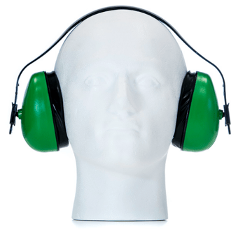 picture of NoiseBETA Standard Safety Earmuff SNR 27 Green - [BTF-HP6100]