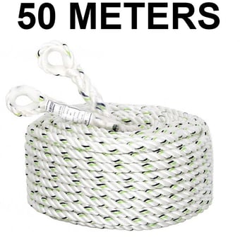 picture of Kratos Anchor Rope for Fall Arrester FA2010000 A or B - 50mtr - [KR-FA2010050]